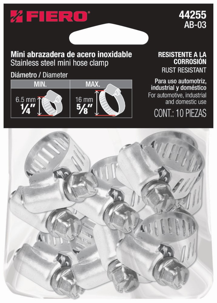 MINIABRAZADERA #3 6-16MM FIERO 10 44255