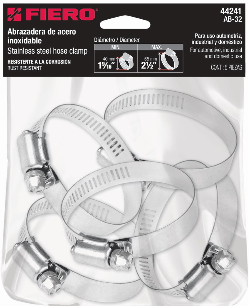 ABRAZADERA #32 40-64MM 5PZ 44241