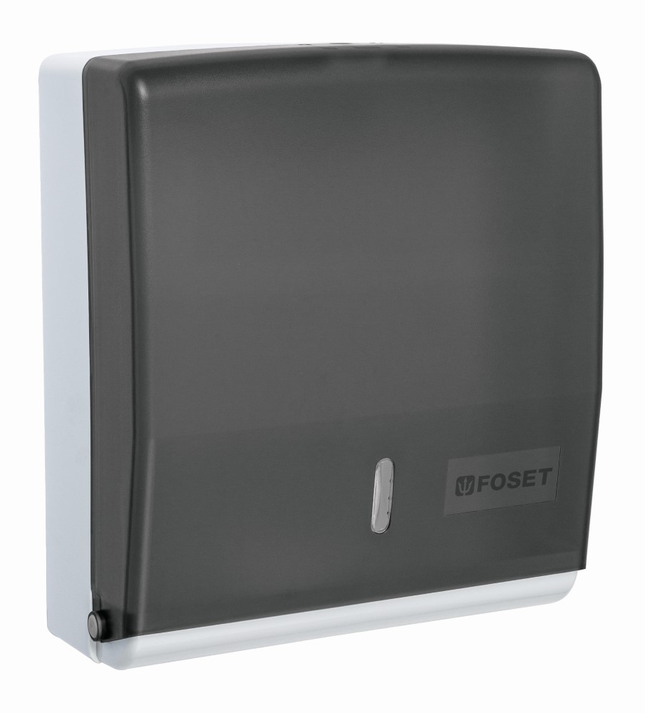 DISPENSADOR ABS P/TOALLAS DE PAPEL HUMO