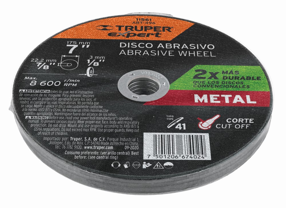 DISCO CORTE METAL 7