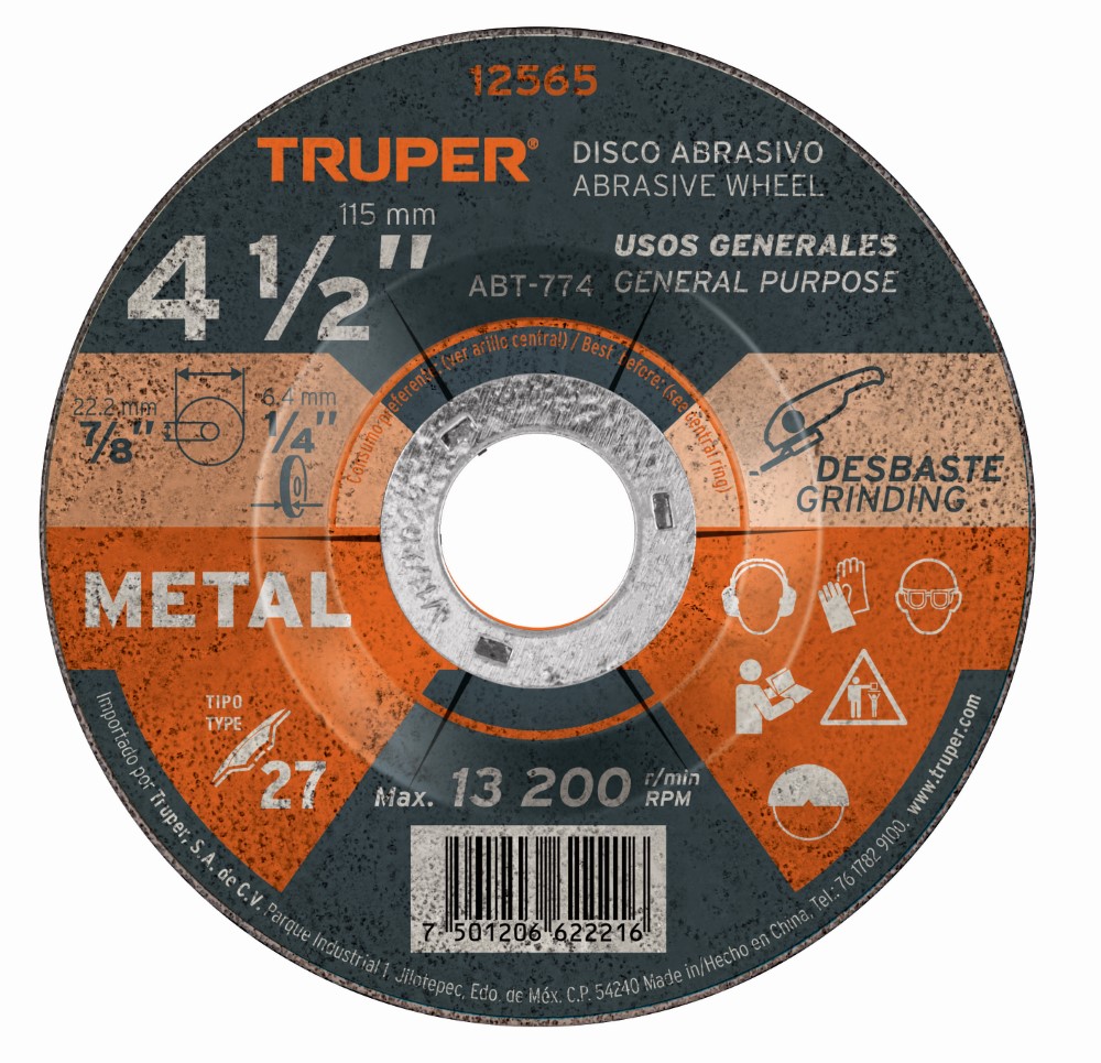 DISCO DESBASTE 4 1/2