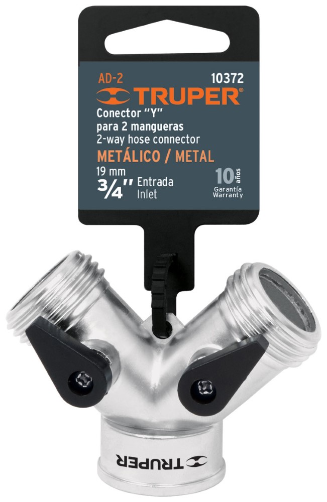 CONECTOR Y DE ALUMINIO, ENTRADA 3/4