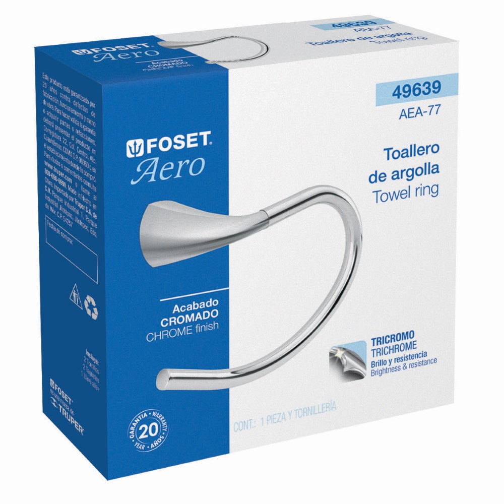 TOALLERO ARGOLLA 49639 FOSET
