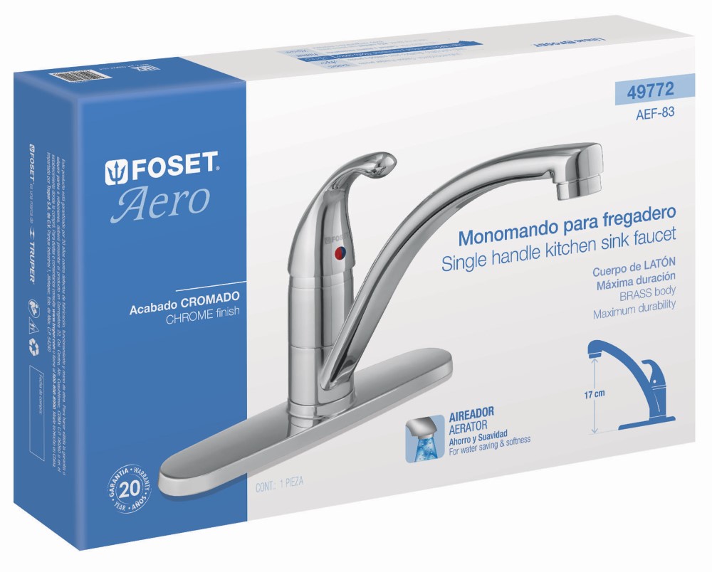 MONOMANDO FREGADERO AERO