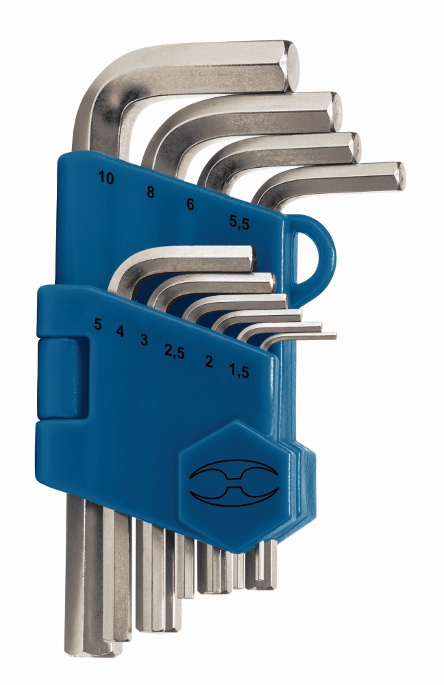 JUEGO 10 LLAVES ALLEN  MM