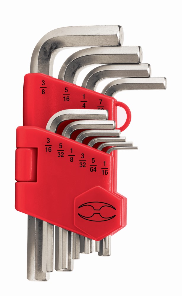 JUEGO 10 LLAVES ALLEN STD