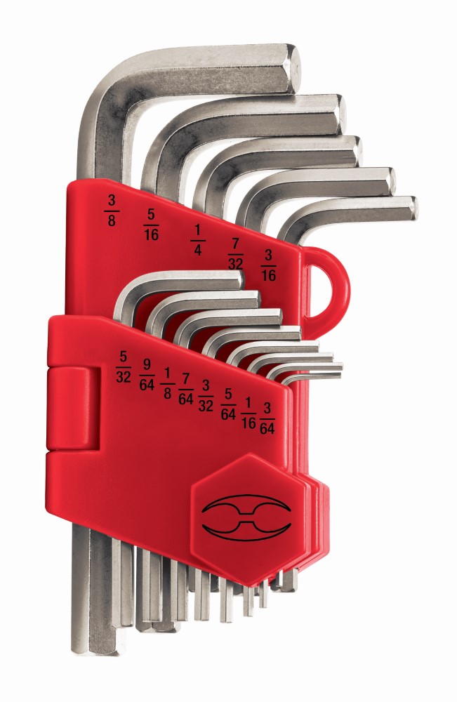 JUEGO 13 LLAVES ALLEN STD