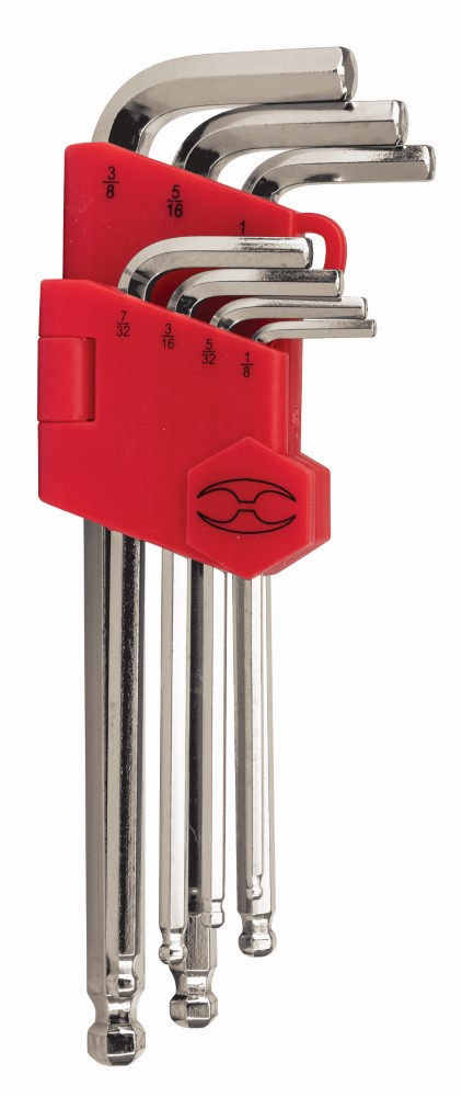 JUEGO 7 LLAVES ALLEN LARGAS STD