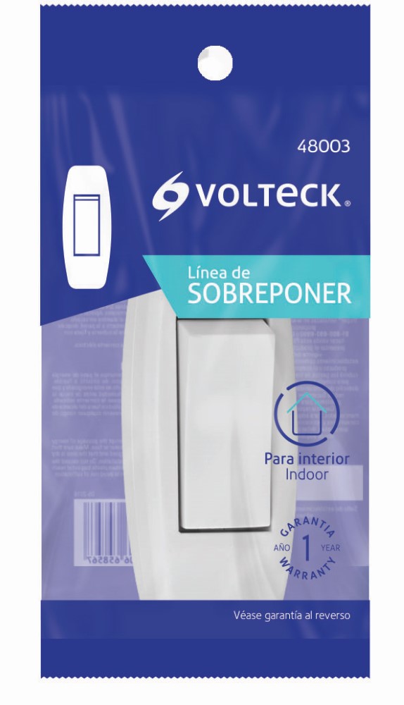 INTERRUPTOR DE PASO PARA LAMPARA 127 V