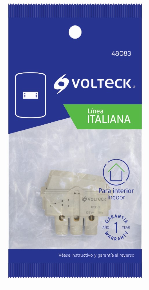 APAGADOR ESCALERA MARFIL 48083 VOLTECH