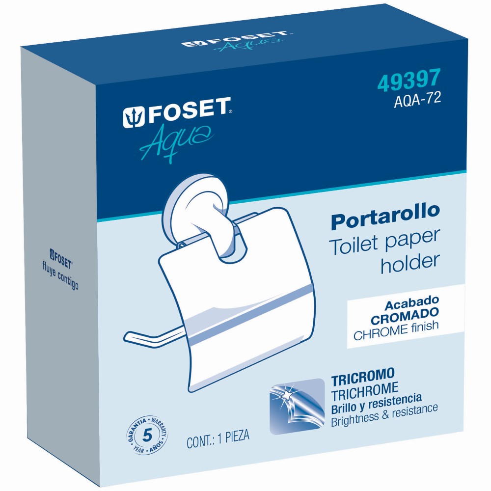 PORTAROLLO AQUA 49397