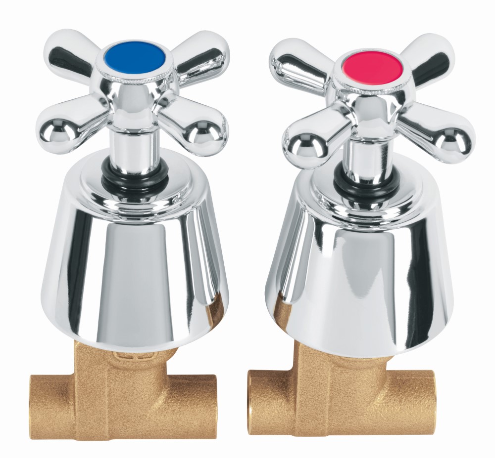 JUEGO 2 LLAVES EMPOTRAR SOLDABLE TIPO CR