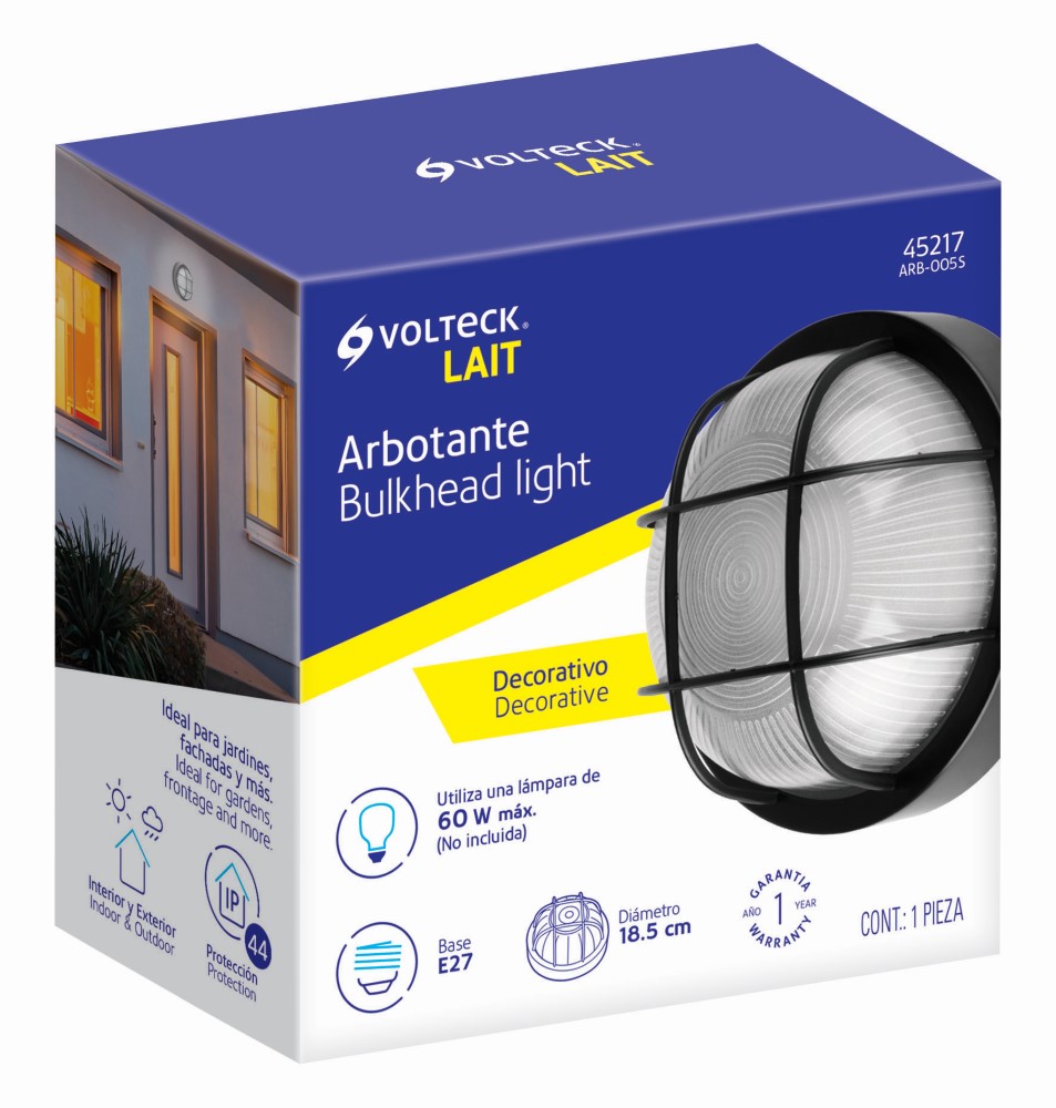 ARBOTANTE CUERPO ABS SIN LAMPARA 45217