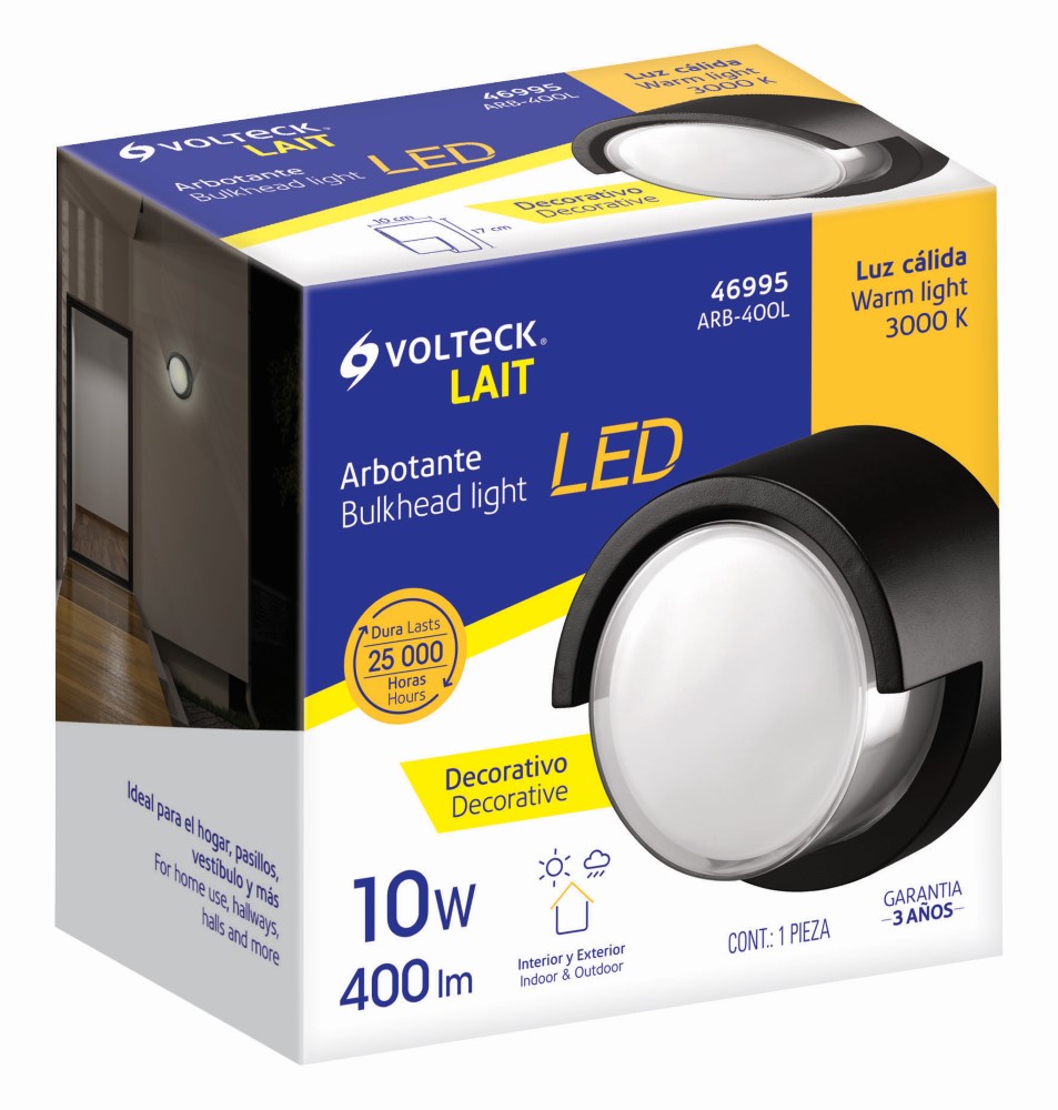 ARBOTANTE DECORATIVO 10W LUZ CALIDA 4699