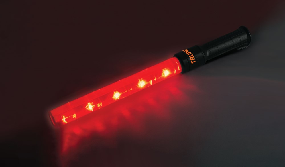 BASTON DE SEGURIDAD DE LUZ LED 52CM