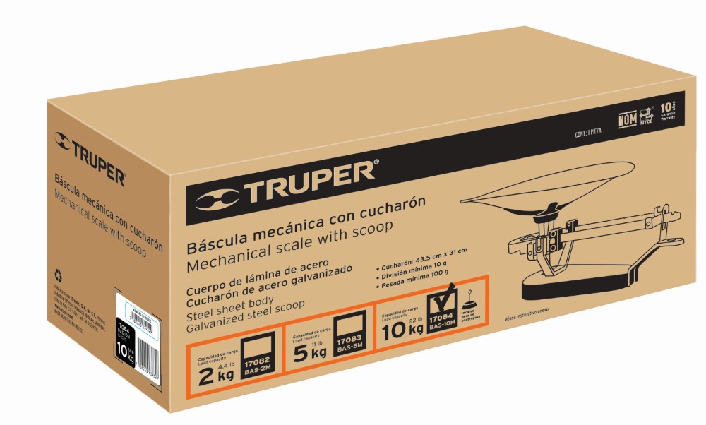 BASCULA MECANICA CUCHARON 10KG