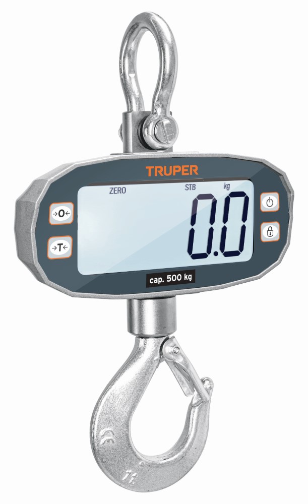 BASCULA ELECTRONICA COLGANTE 500KG TR