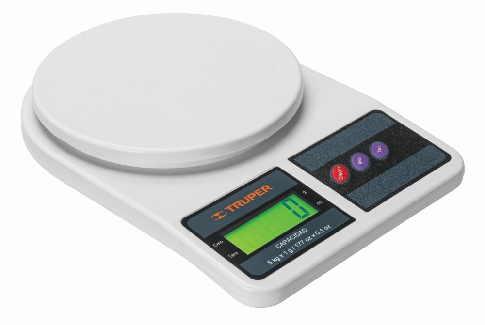 BASCULA DIGITAL COCINA 5KG PLASTICO