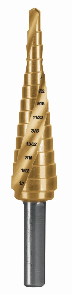 BROCA ESCALONADA TITANIO 13 ESC 1/8-1/2