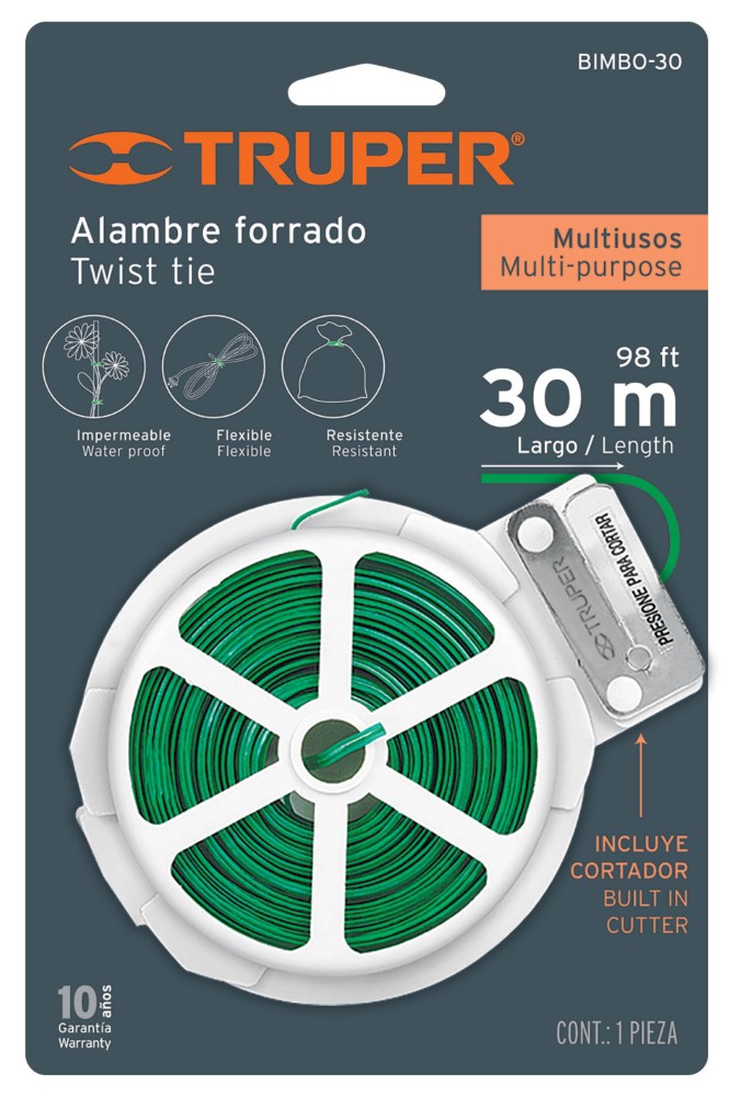 CINTA AMARRE CON ALMA METAL 30 M