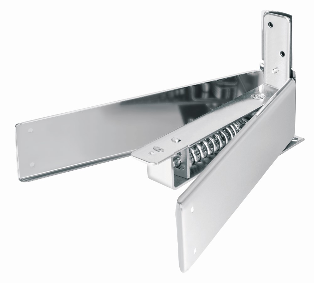 BISAGRA PISO CROMO 43181