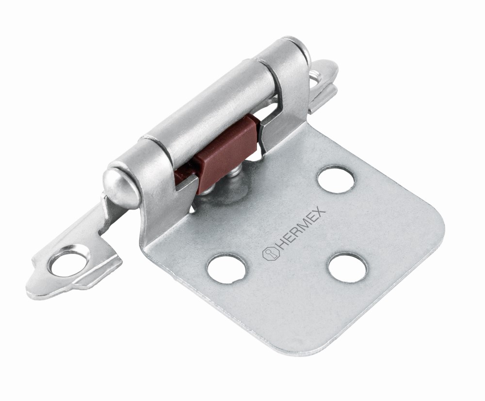 BOLSA C/2 BISAGRAS PARCHE 7CM NIQUELADO