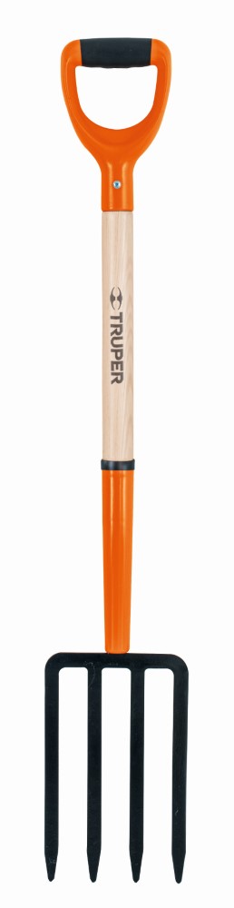 BIELDO JARDIN 4 DIENTES MANGO Y