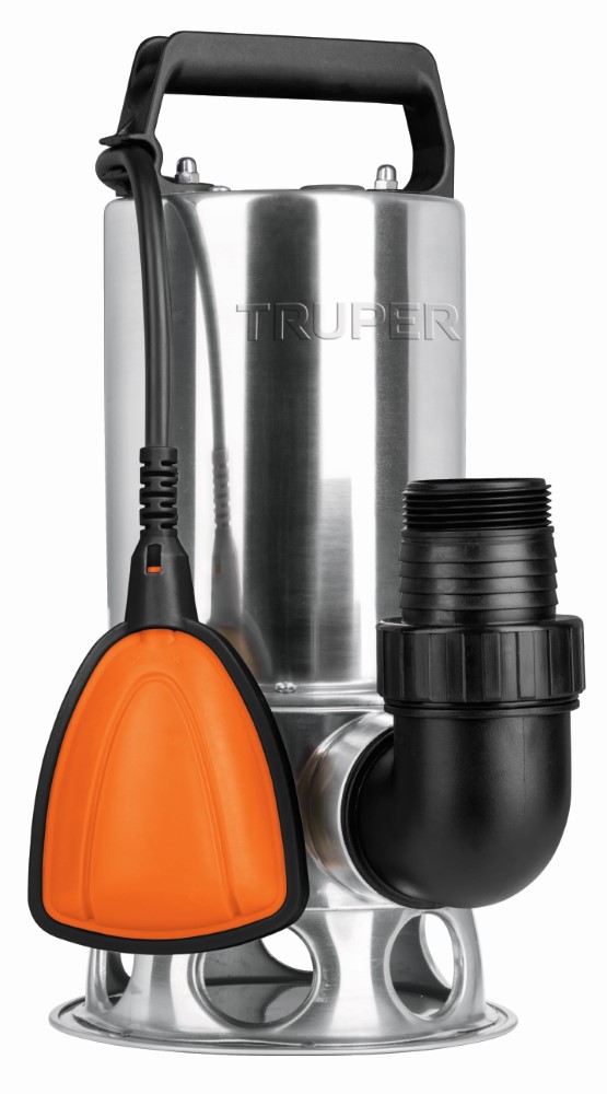 BOMBA SUMERGIBLE 1HP AGUA SUCIA INOX