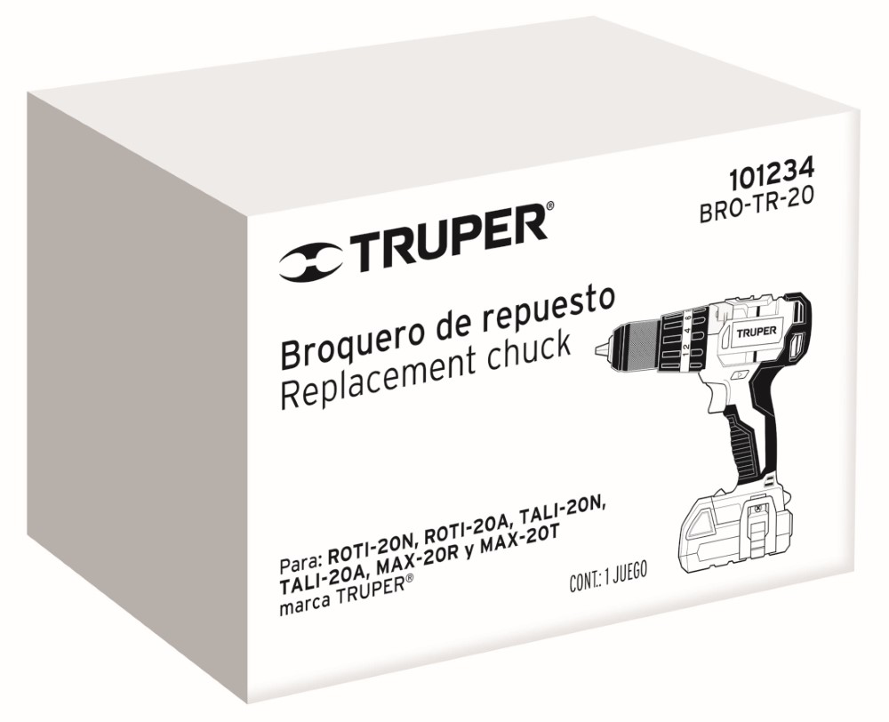BROQUERO PARA TALI-20N/20A Y ROTI-20N/20