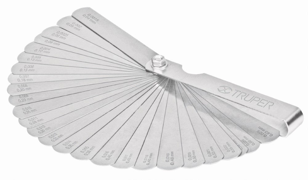 CALIBRADOR BUJIAS 26 HOJAS 14396 TRUPER