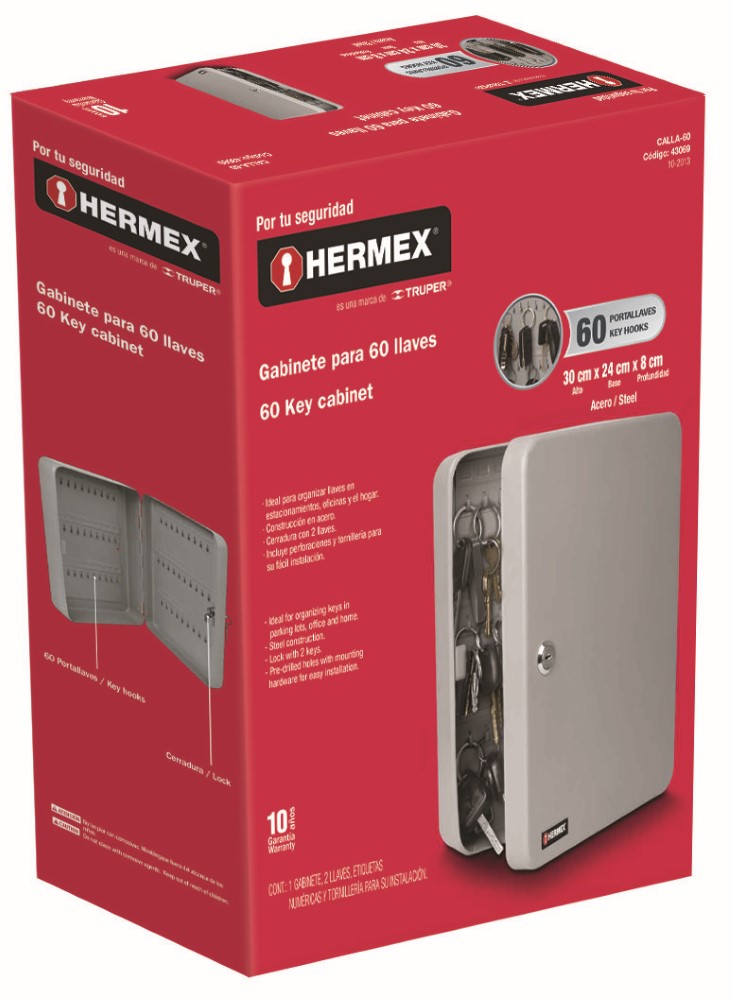 CAJA PARA 60 LLAVES 43069 TRUPER