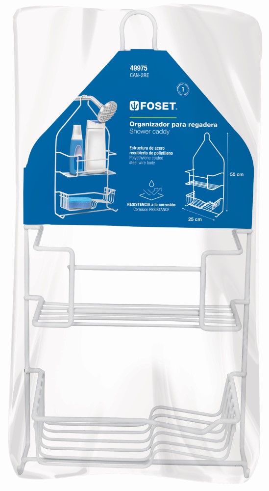 CANASTILLA REGADERA DOBLE 49975 FOSET