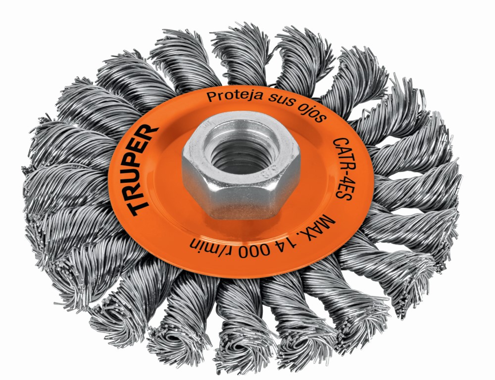 CARDA TRENZADA CIRCULAR 4