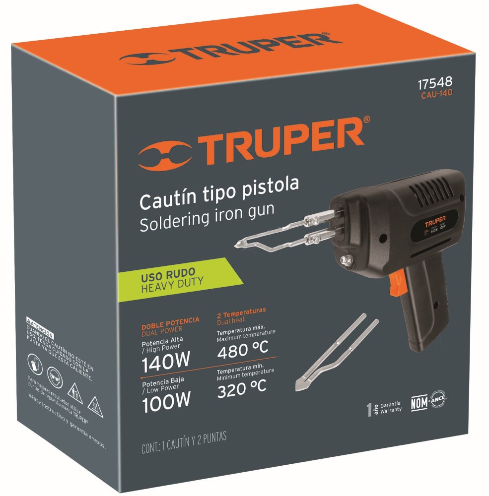 CAUTIN TIPO PISTOLA 140 WATTS 17548
