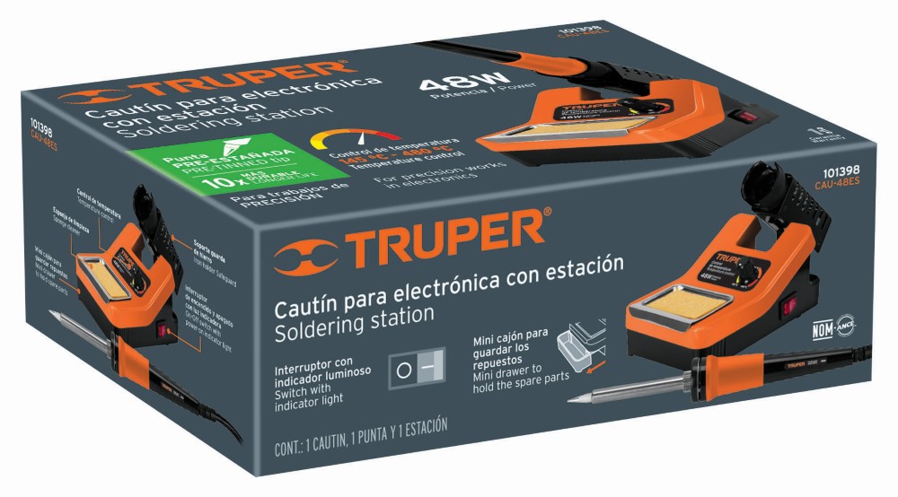 CAUTÍN PRO C/ESTACIÓN P/ELECTRÓNICA 48W