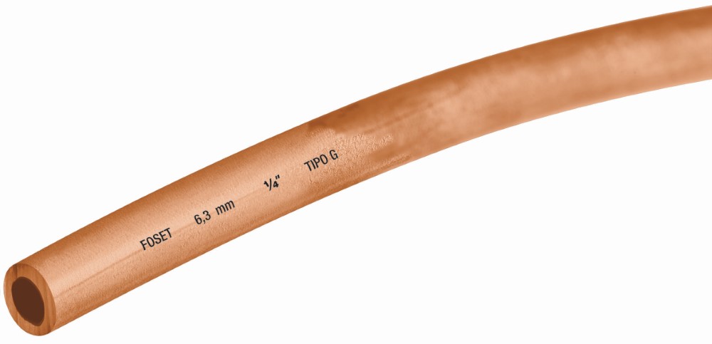 TUBO COBRE FLEXIBLE 1/4 15MT 48155