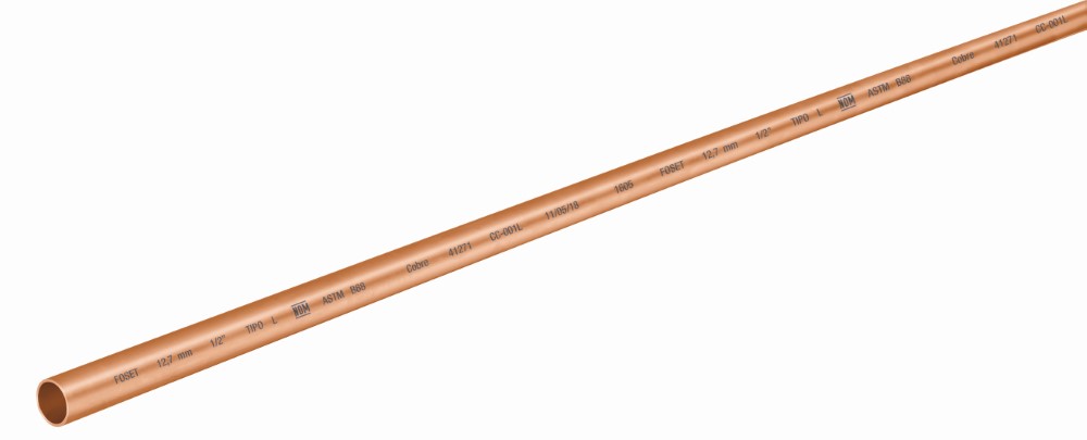 TUBO COBRE 1/2