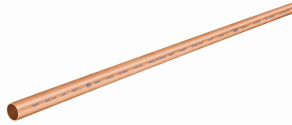 TUBO COBRE 3/4