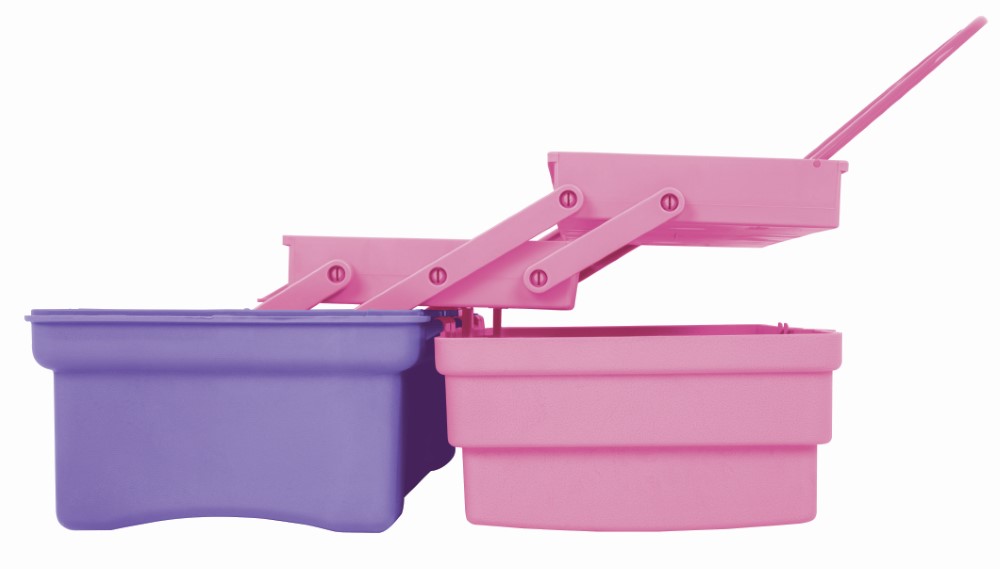 CAJA COSMETIQUERA ROSA 14