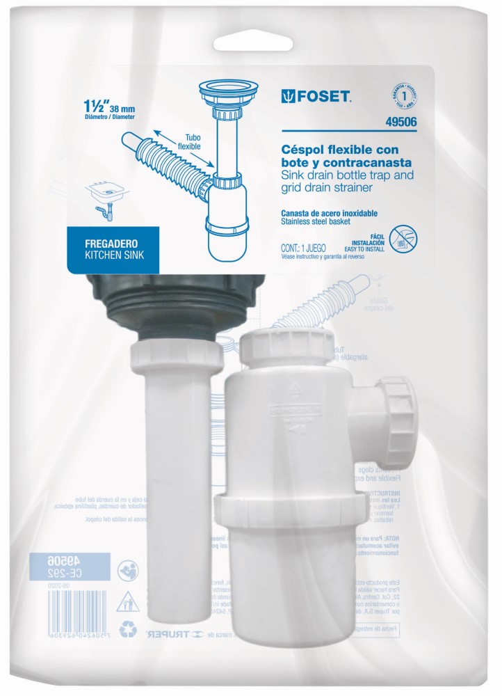 CESPOL POLIPROPILENO C/ CONTRACANASTA P/