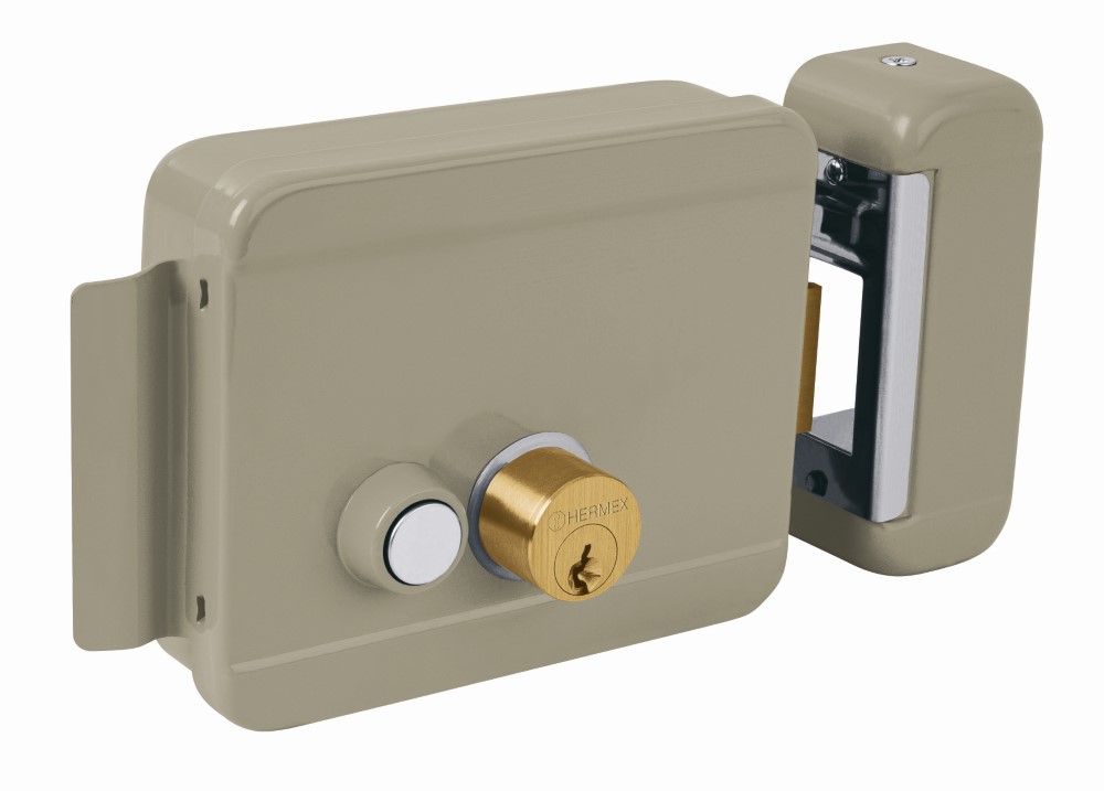 CERRADURA ELECTRICA CON BOTON DER 47979