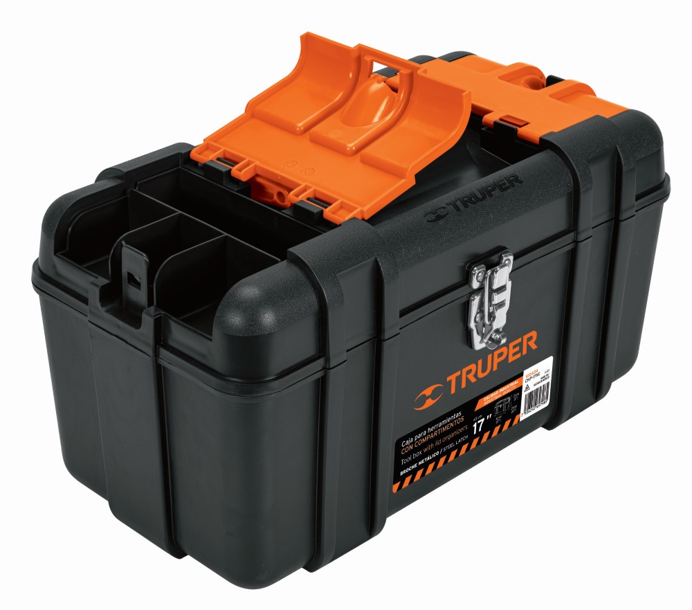 CAJA P/HERRAMIENTA 17 CON COMPARTIMIENTO