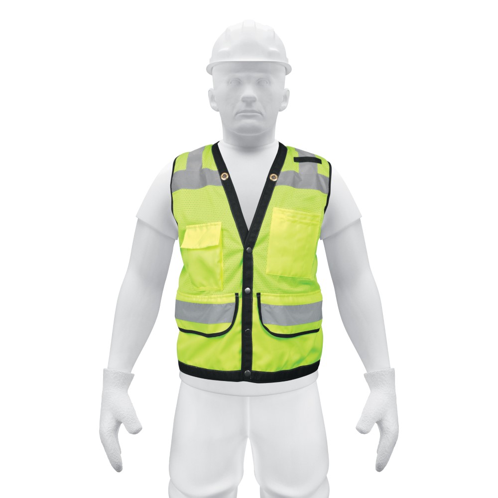 CHALECO REF C/BOLSA VERDE MED 13482