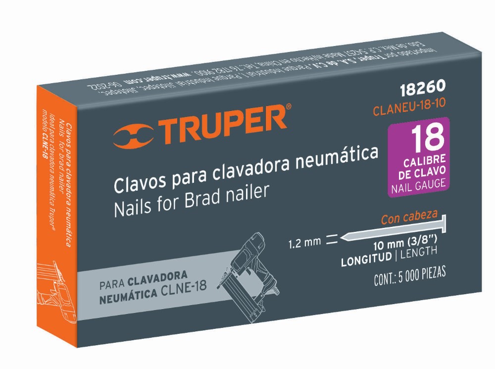 CLAVOS CLAVADORA NEUMATICA 3/8 10MM