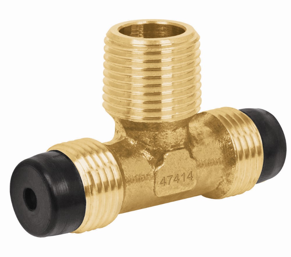 TEE TERMINAL 3/8 X 3/8