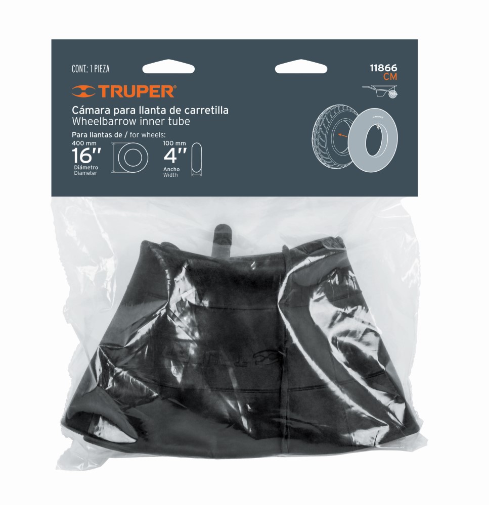 CAMARA LLANTA CARRETILLA 16