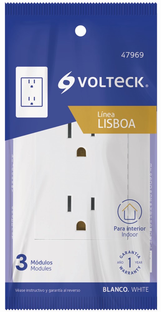 PLACA ARMADA BCA CONT DUPLEX 3 MOD LISBO