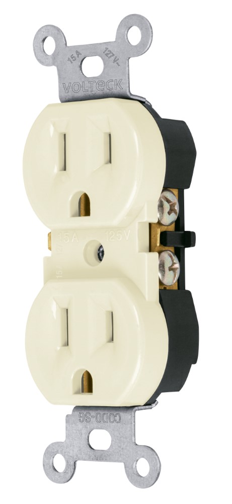 CONTACTO DUPLEX 15A GRANEL VOLTECK