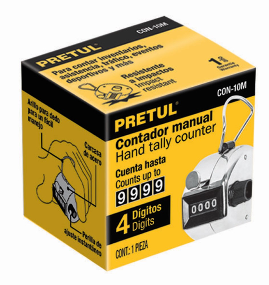 CONTADOR MANUAL 4 DIG 24990 PRETUL