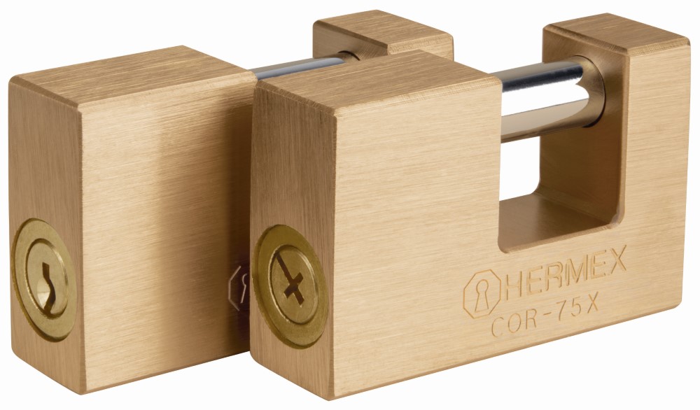 CANDADO ANTIPALANCA LATON 75MM